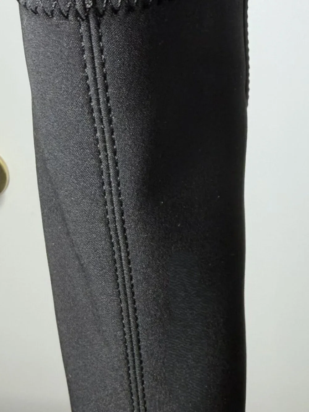 Stuart Weitzman Women's 5050 Black Bold Over The Knee Boots Sz 6.5